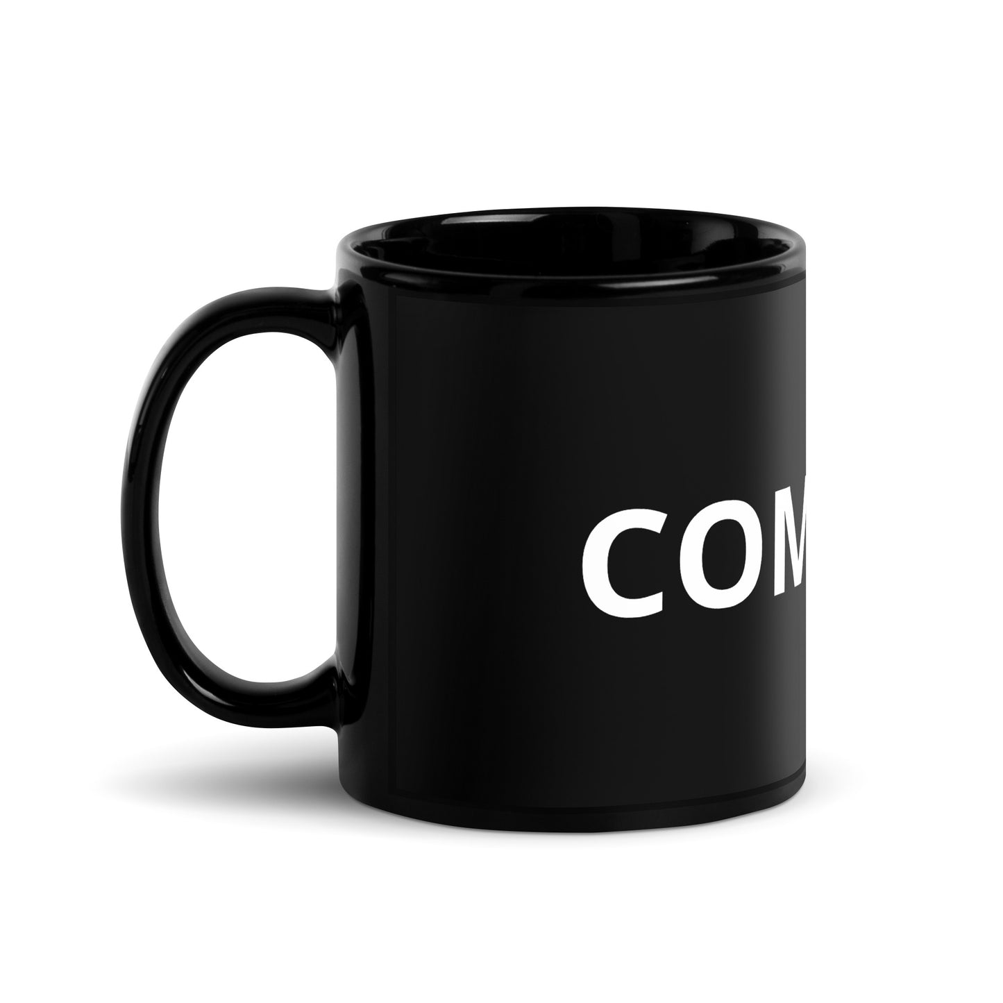 Black Glossy Mug