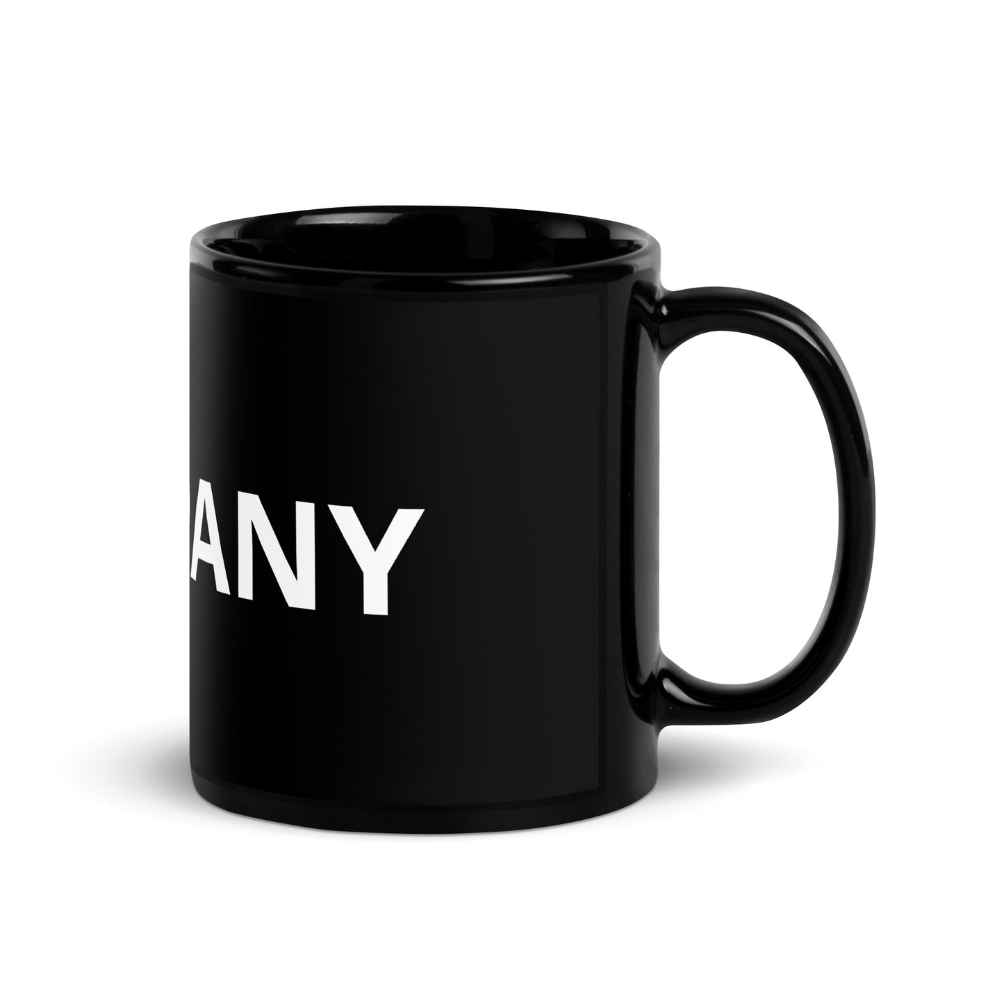 Black Glossy Mug