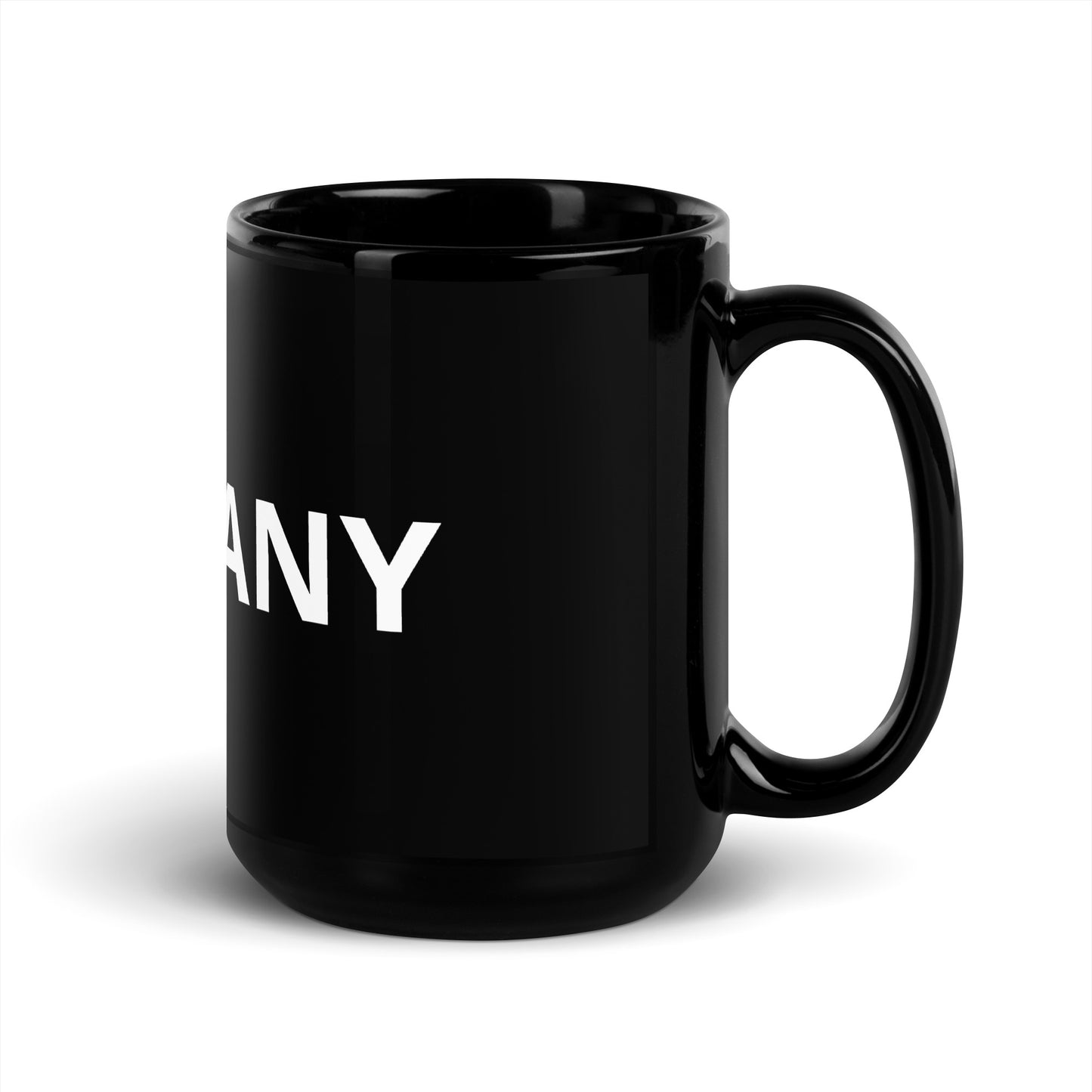 Black Glossy Mug