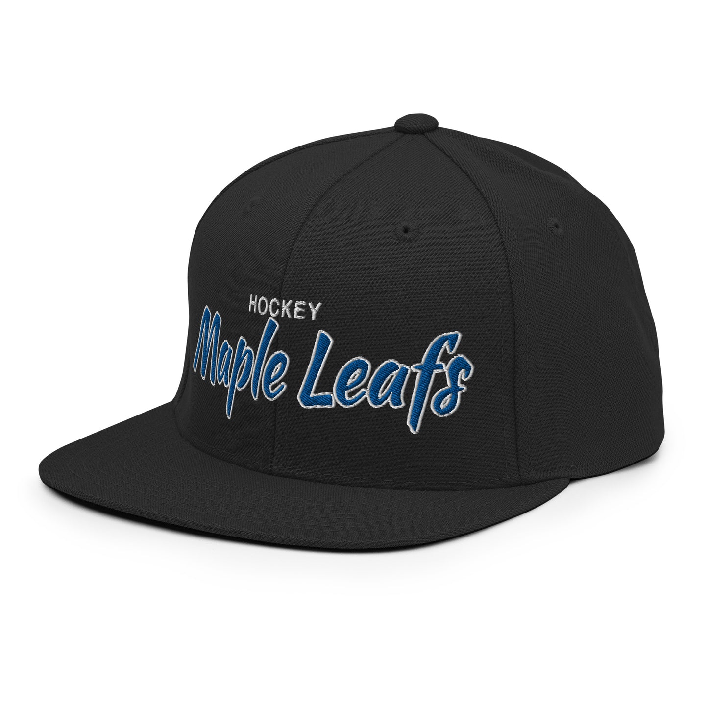 Maples Leafs Classic Black Snapback