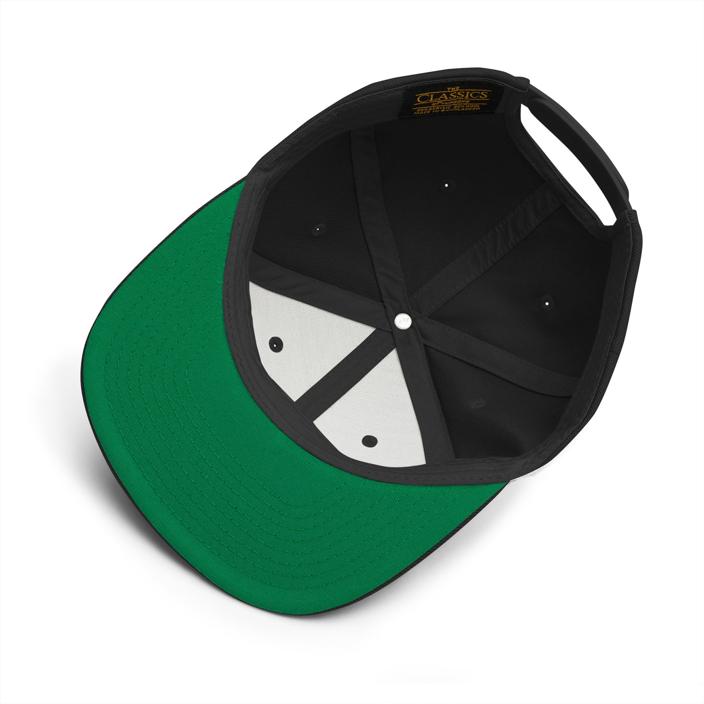 Leaders of Retro - Retro Script Snapback (Colour on Black)