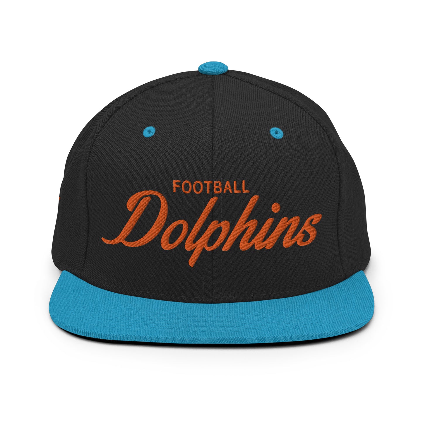Dolphins Alternate Black/Teal Snapback