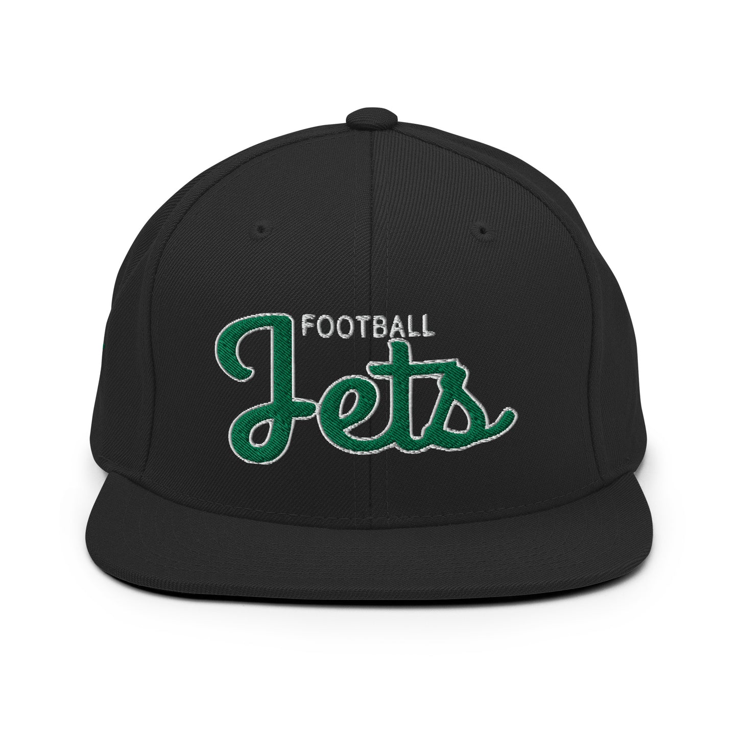 Jets Classic Black Snapback