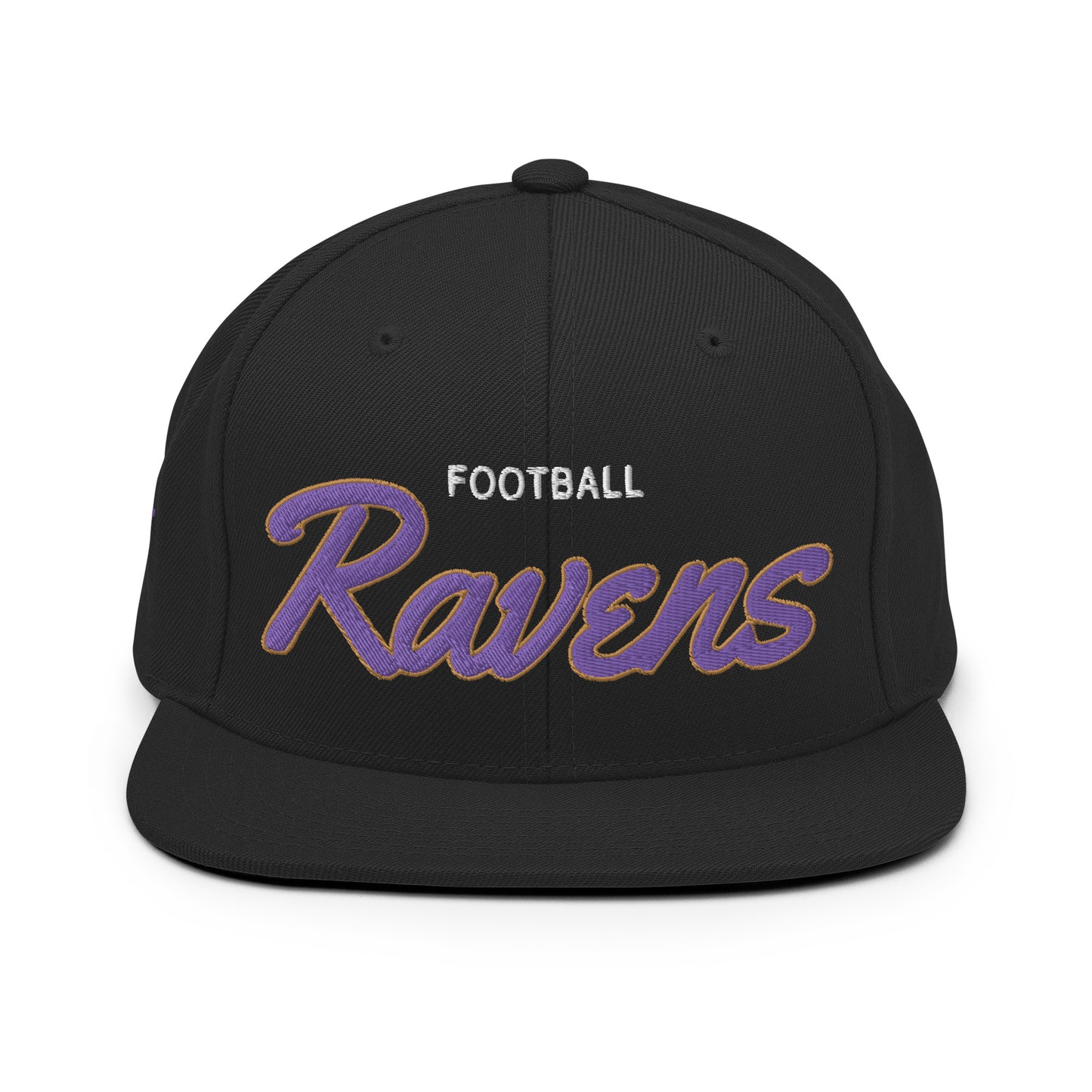 Ravens Classic Black Snapback