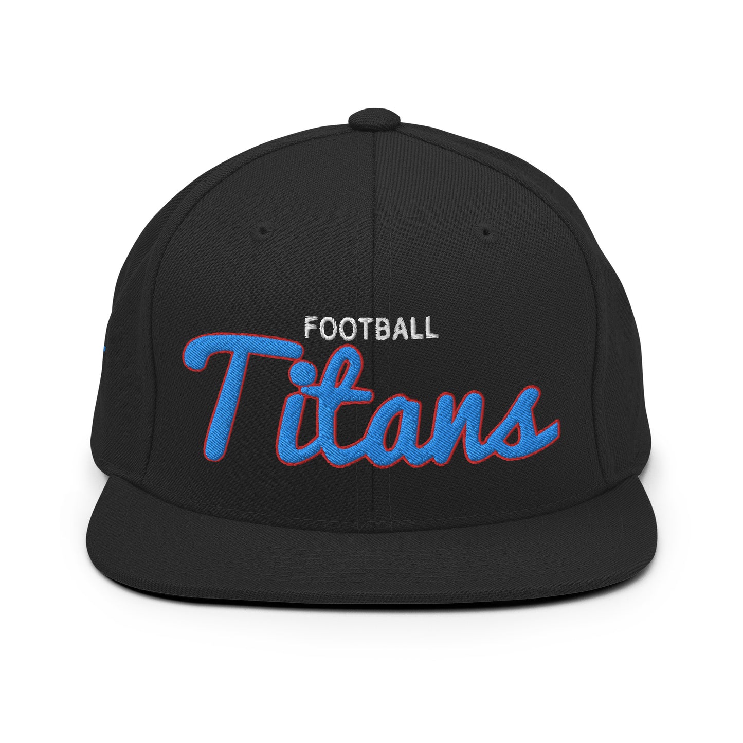Titans Classic Black Snapback