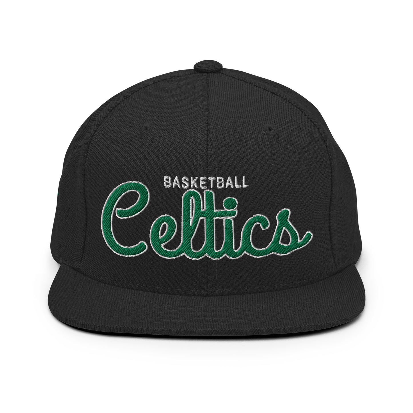 Celtics Classic Black Snapback