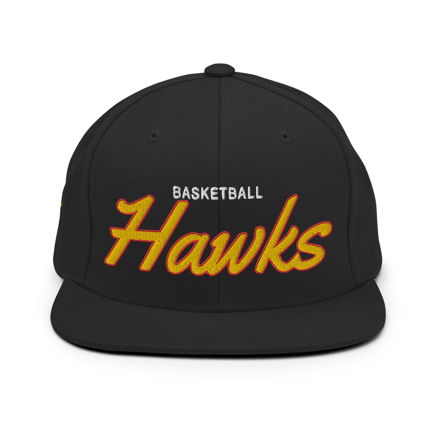 Hawks Classic Black Snapback
