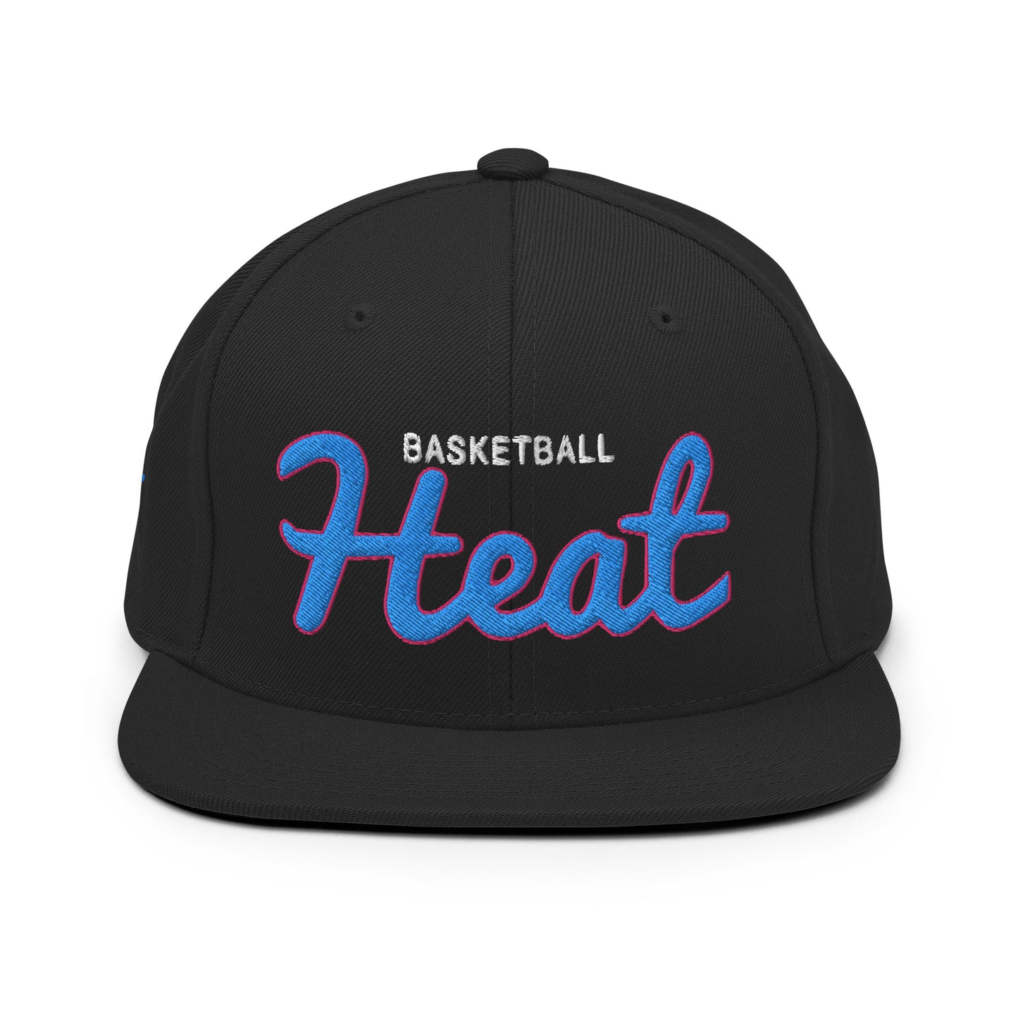 Heat Baby Blue Classic Black Snapback