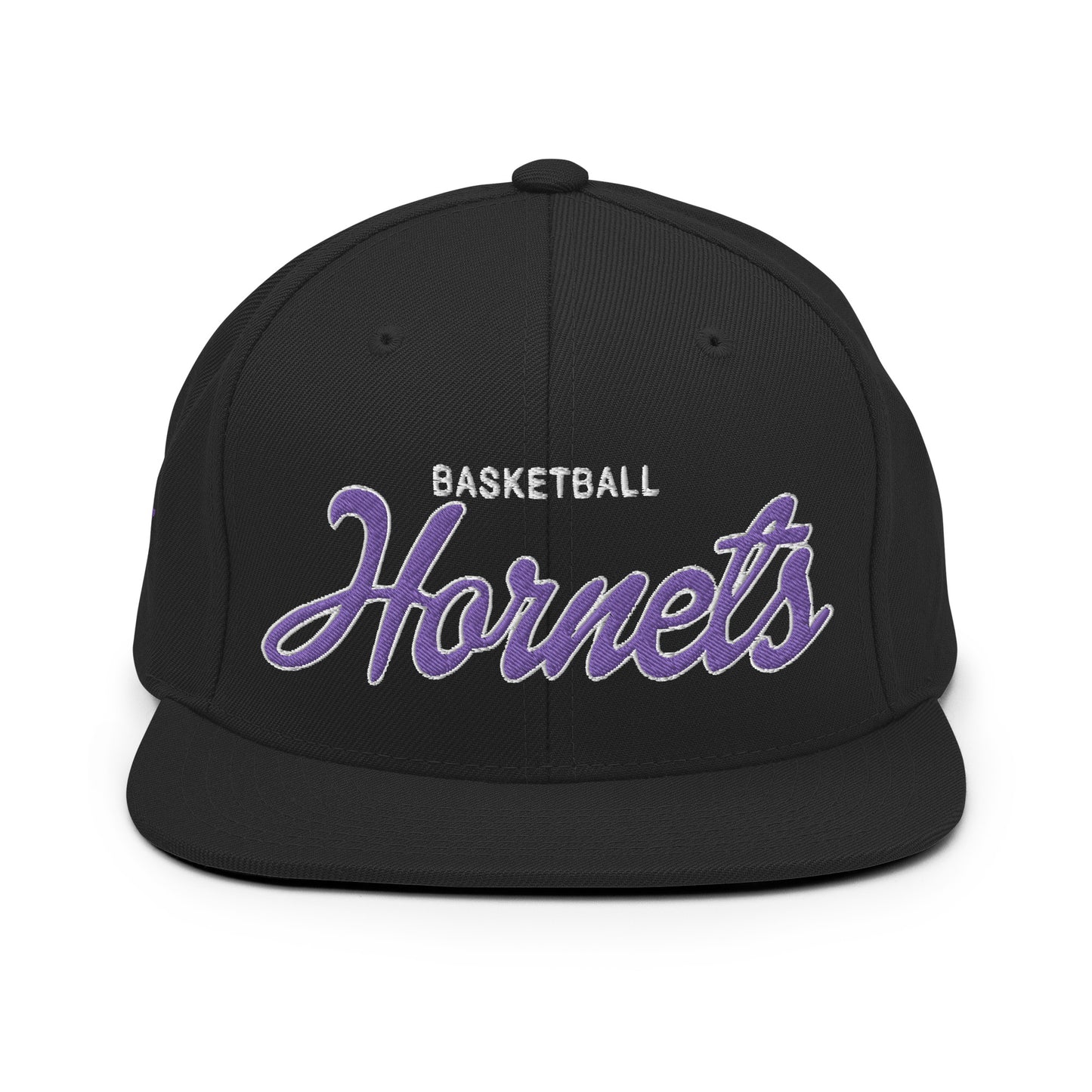 Hornets Classic Black Snapback