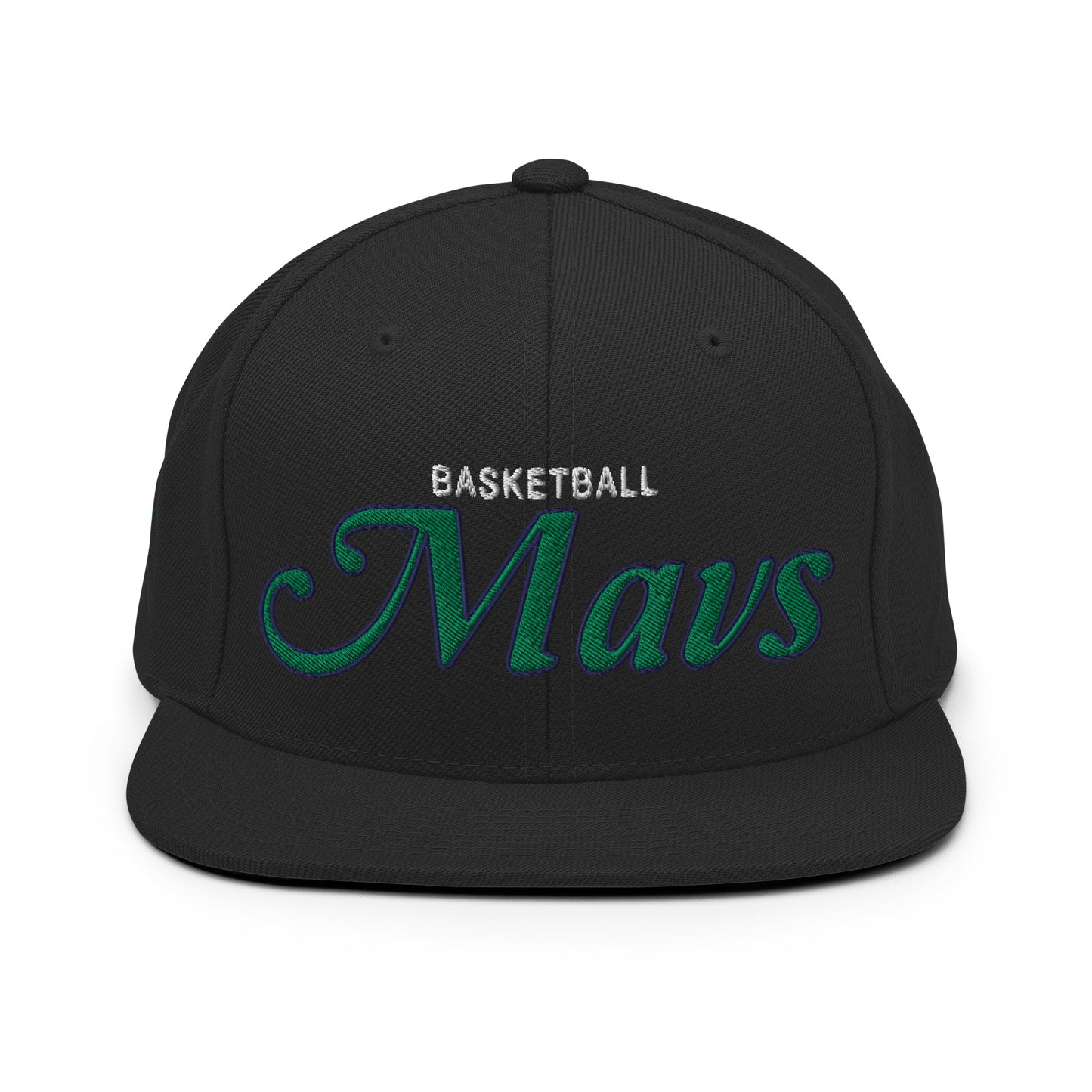 Mavs Classic Black Snapback