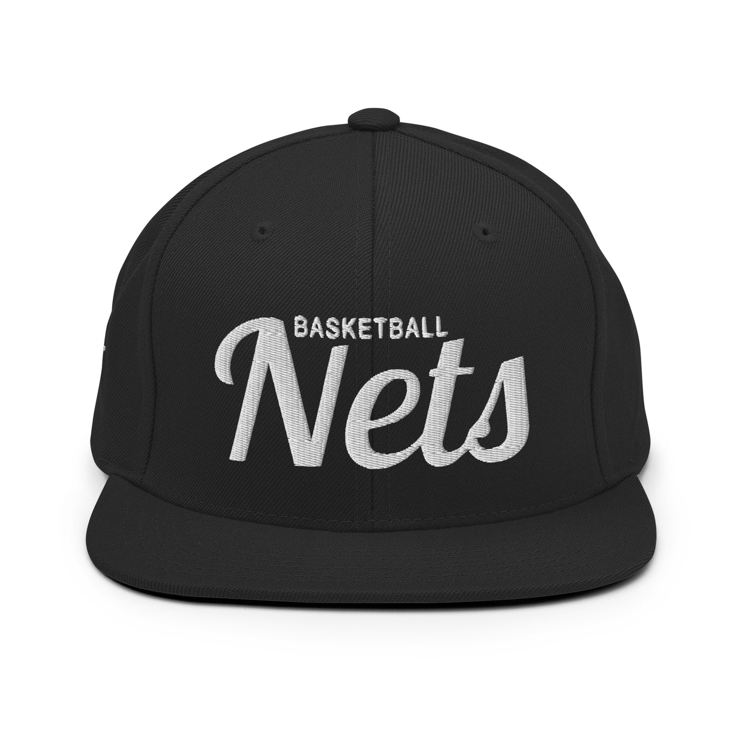Nets Classic Black Snapback