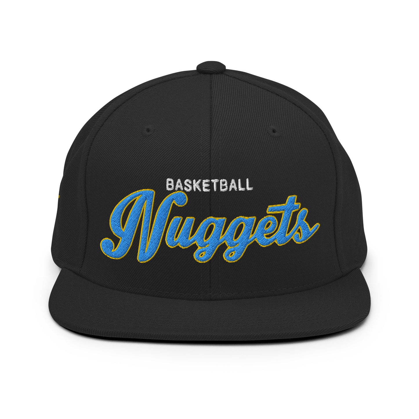 Nuggets Classic Black Snapback