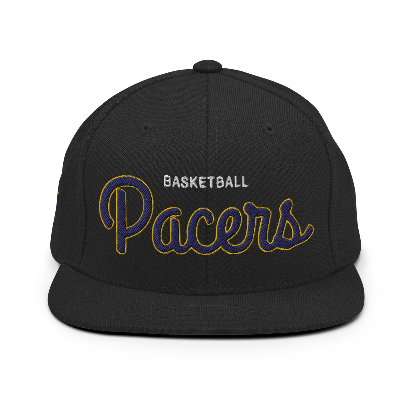 Pacers Classic Black Snapback