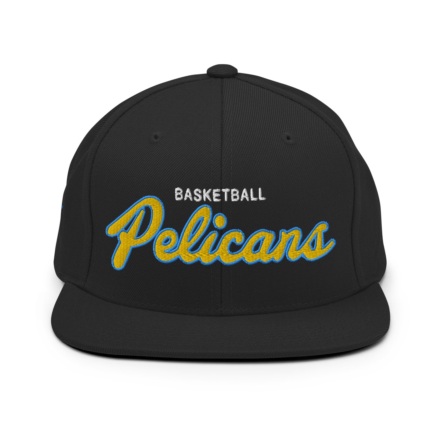 Pelicans Classic Black Snapback