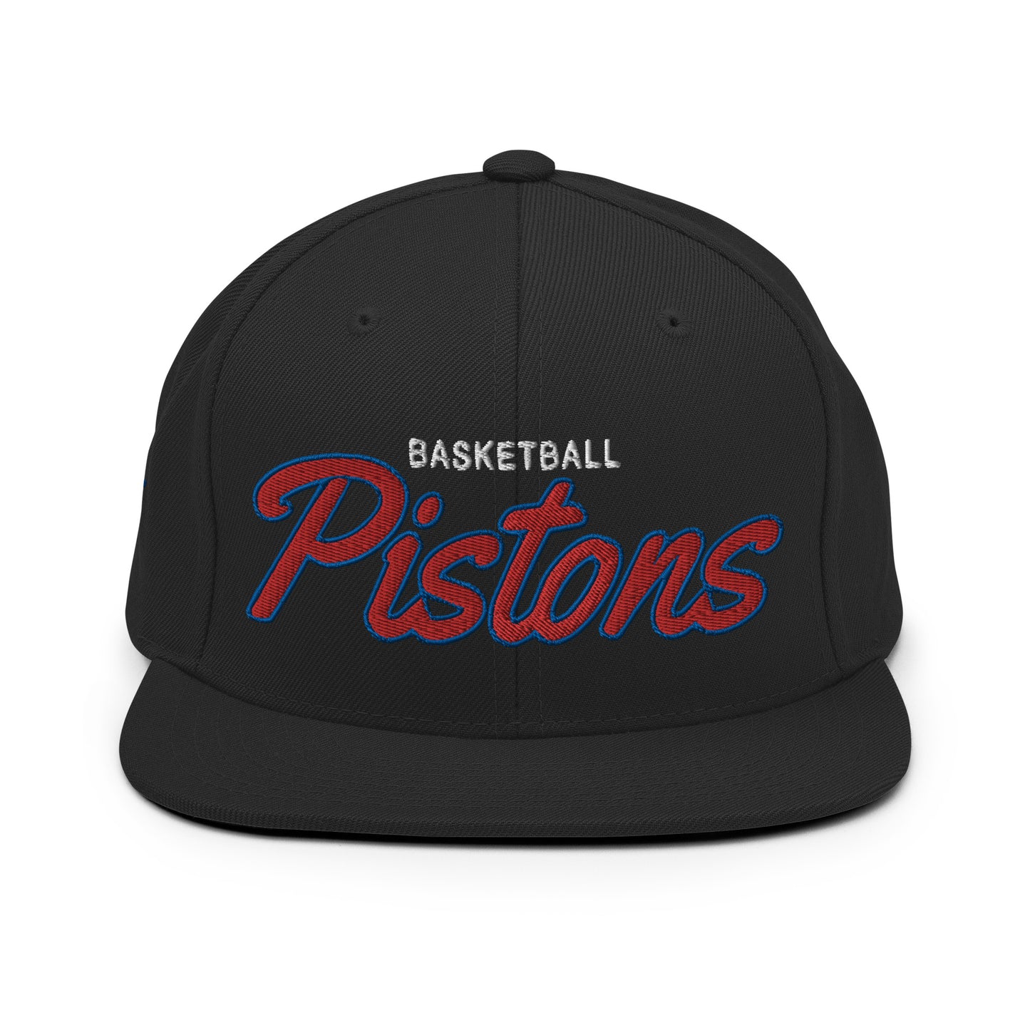Pistons Classic Black Snapback