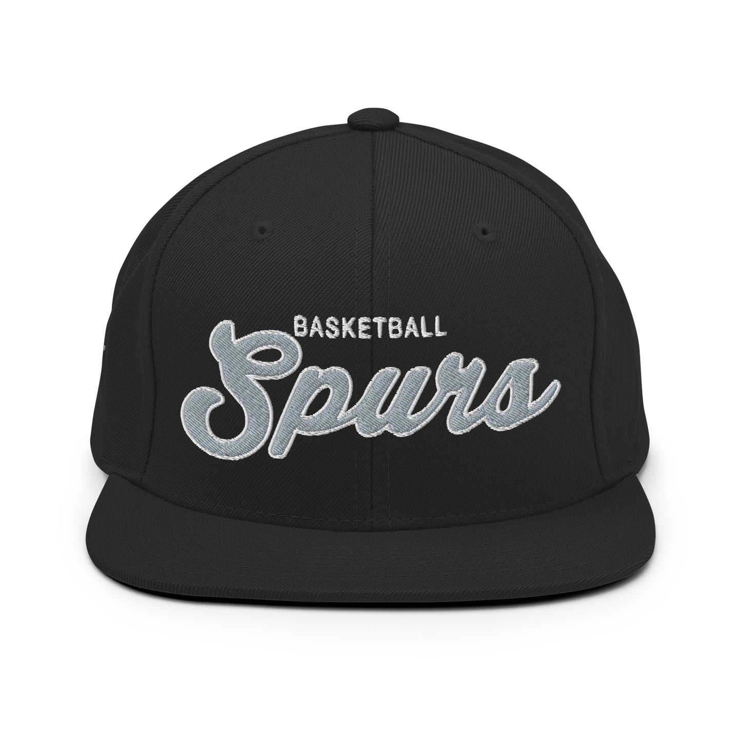 Spurs Classic Black Snapback