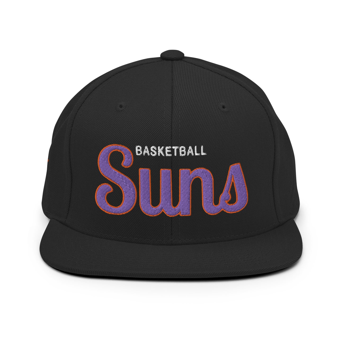 Suns Classic Black Snapback