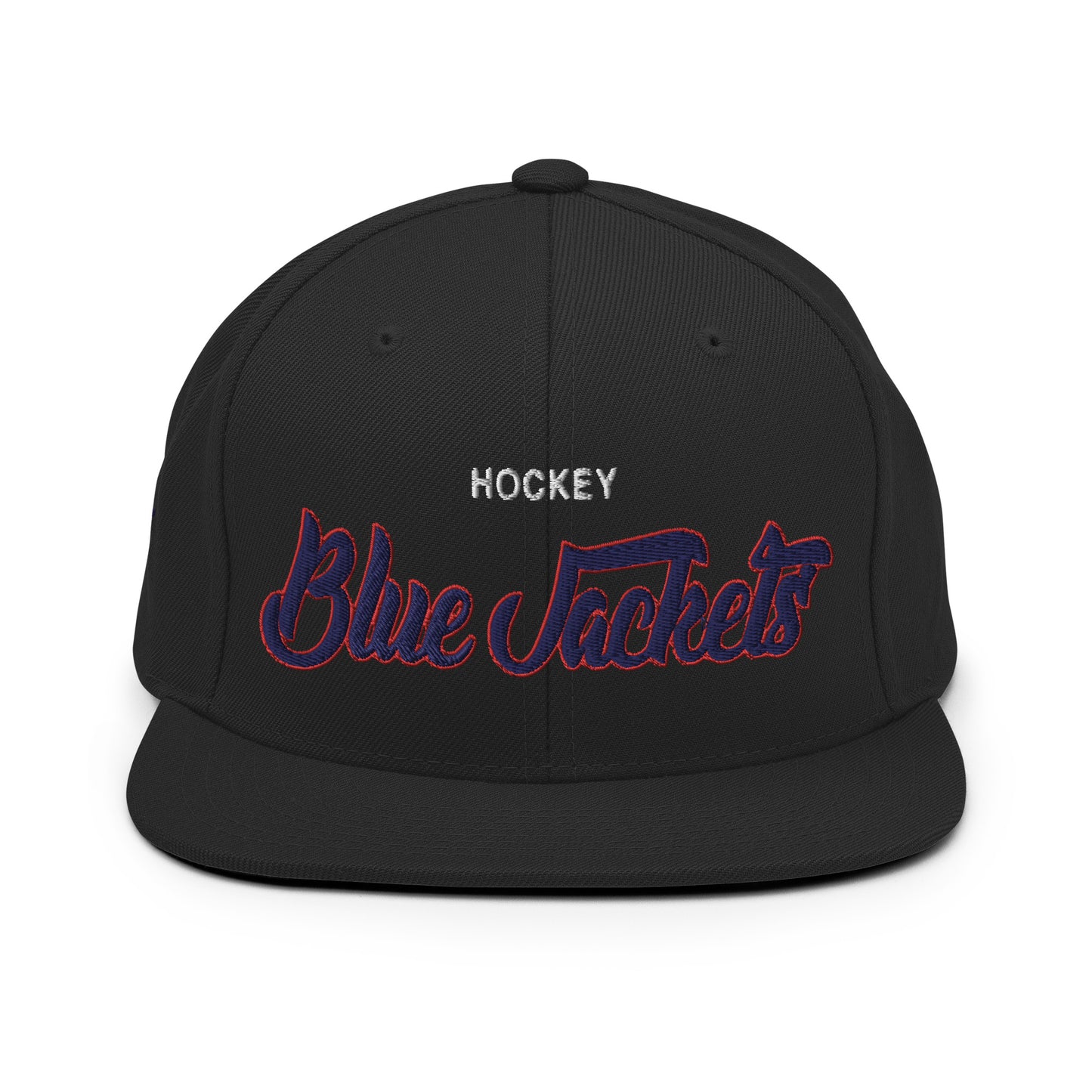 Blue Jackets Classic Black Snapback