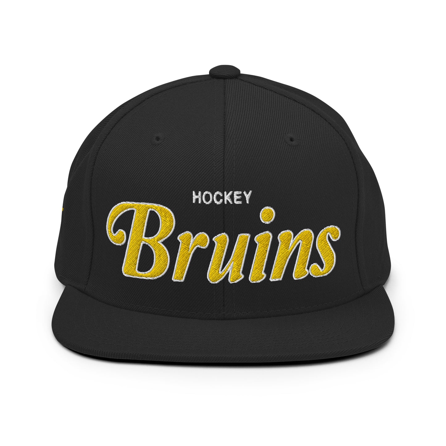 Bruins Classic Black Snapback