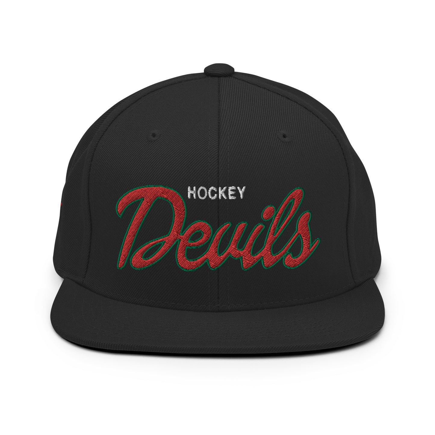 Devils Classic Black Snapback