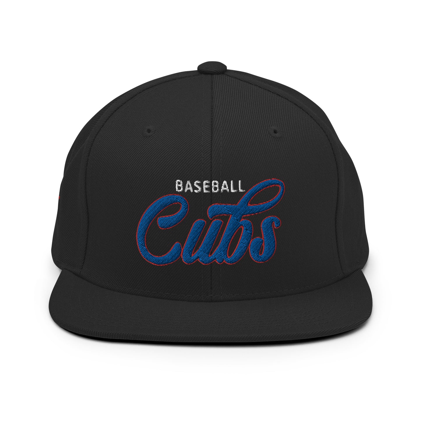 Cubs Classic Black Snapback