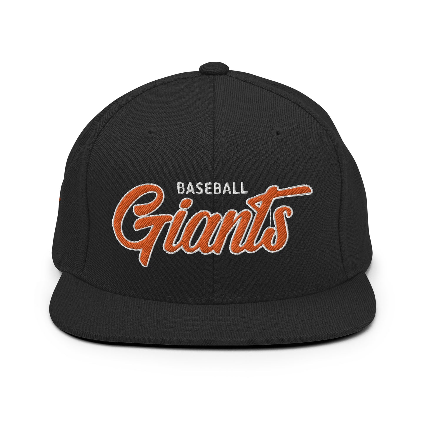 Giants Classic Black Snapback