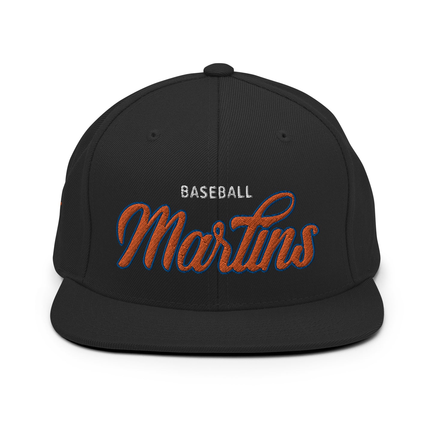 Marlins Classic Black Snapback
