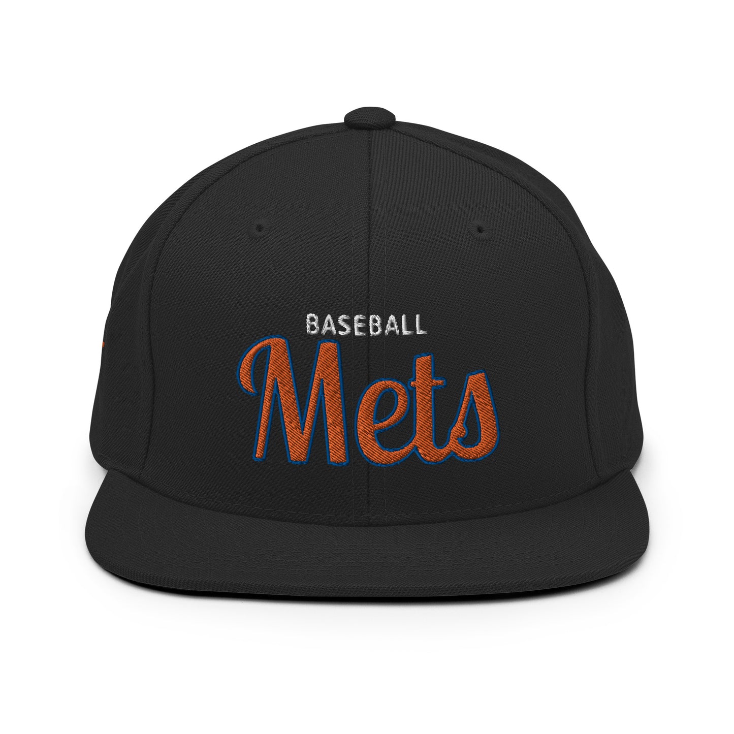 Mets Classic Black Snapback