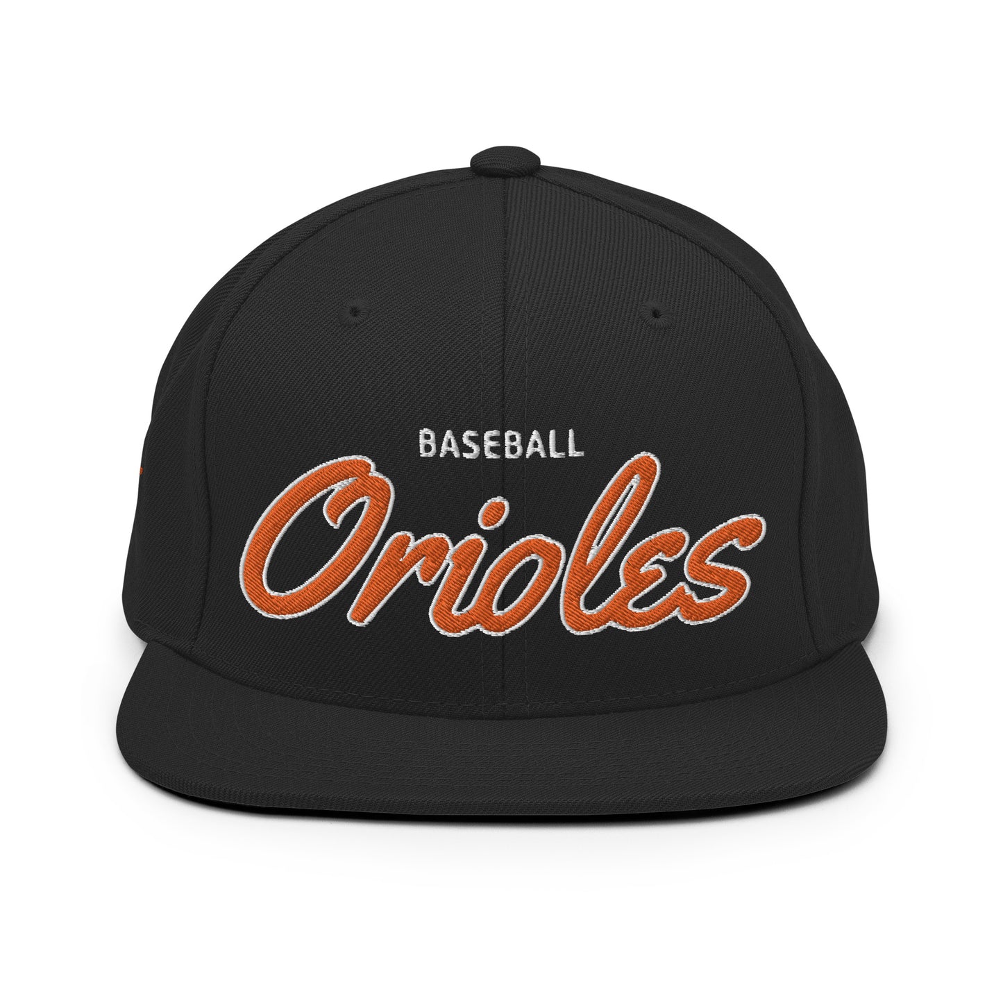 Orioles Classic Black Snapback