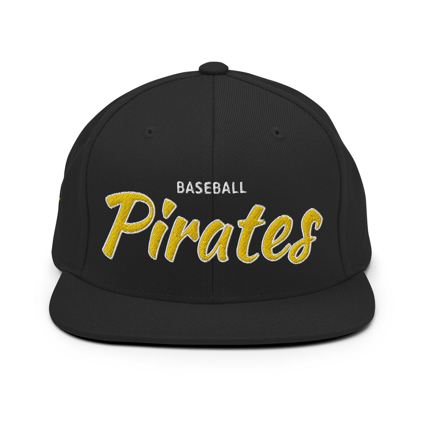 Pirates Classic Black Snapback