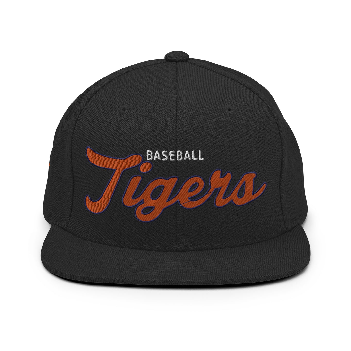 Tigers Classic Black Snapback