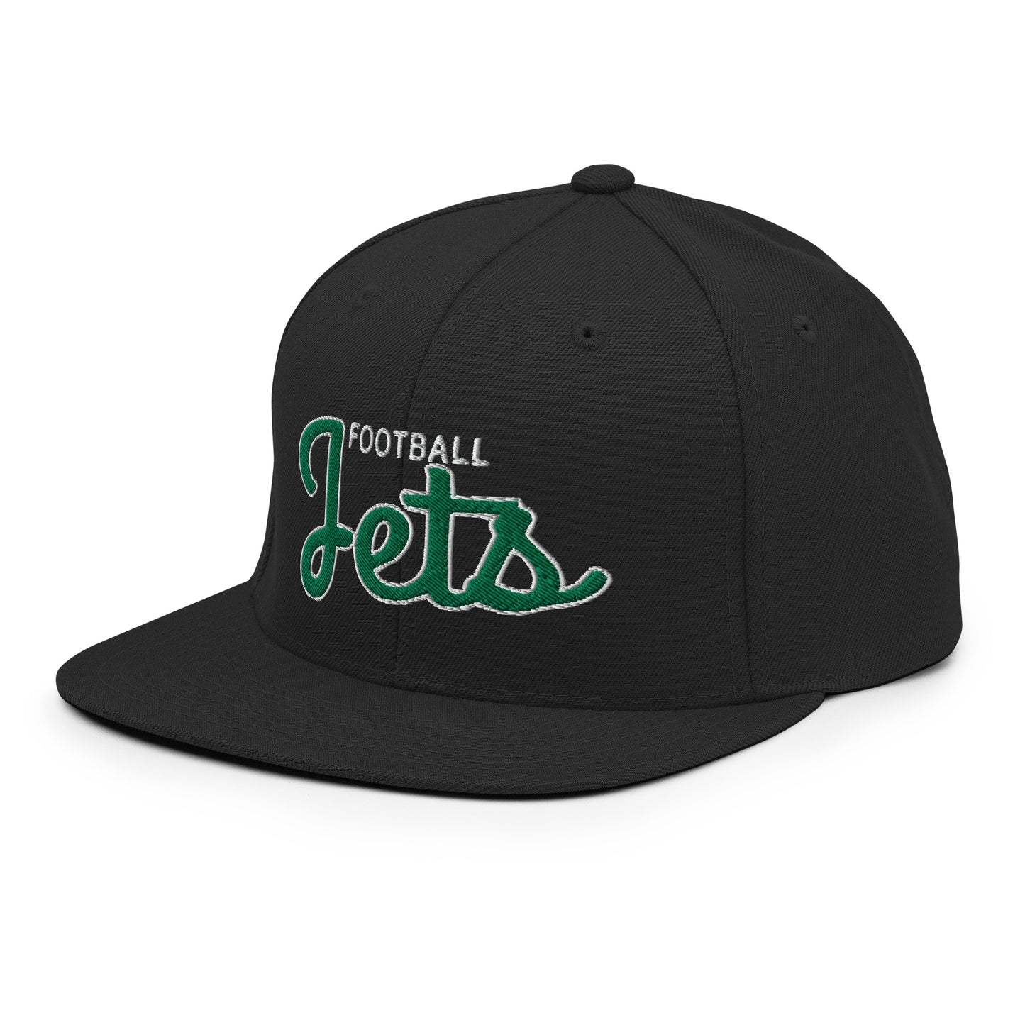 Jets Classic Black Snapback