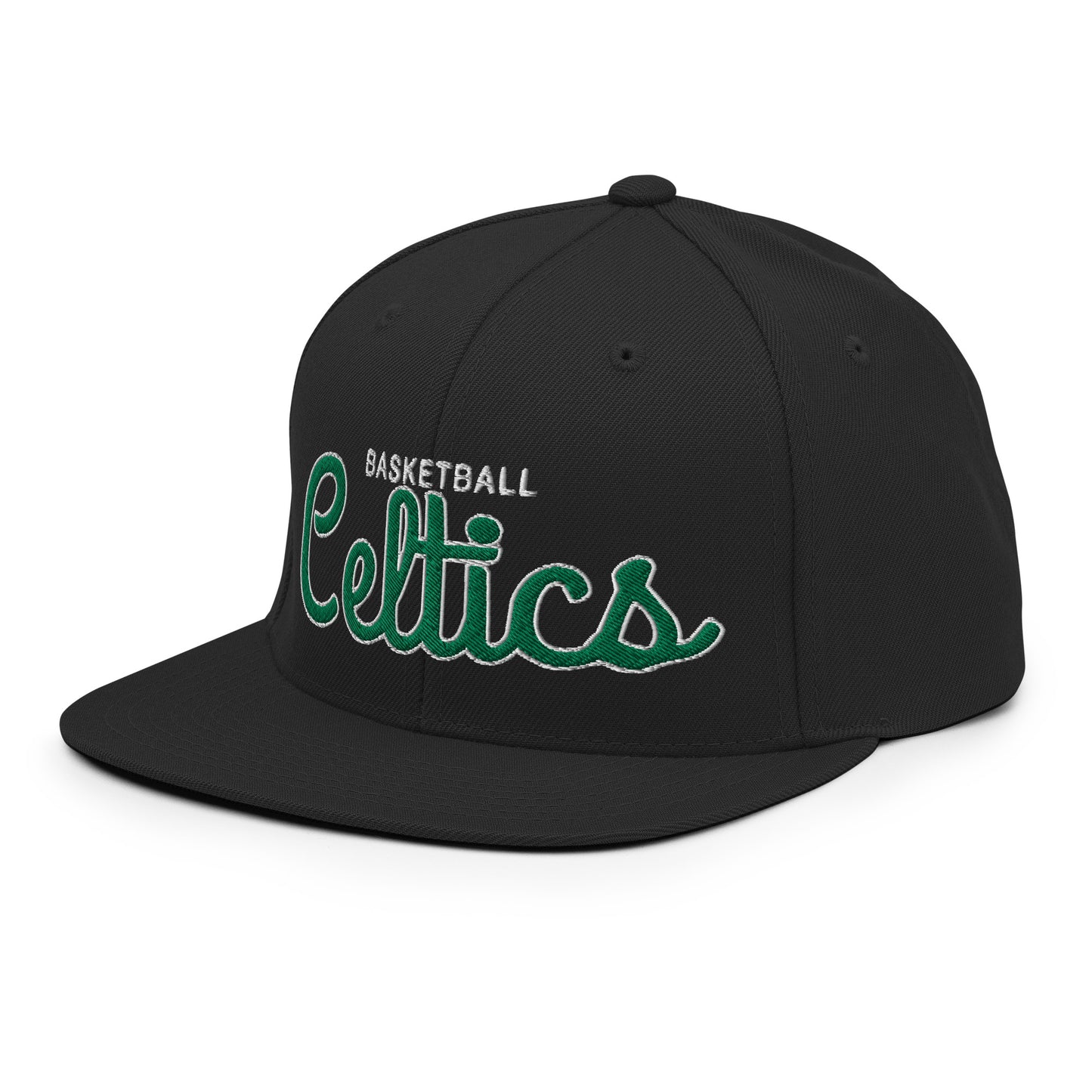 Celtics Classic Black Snapback