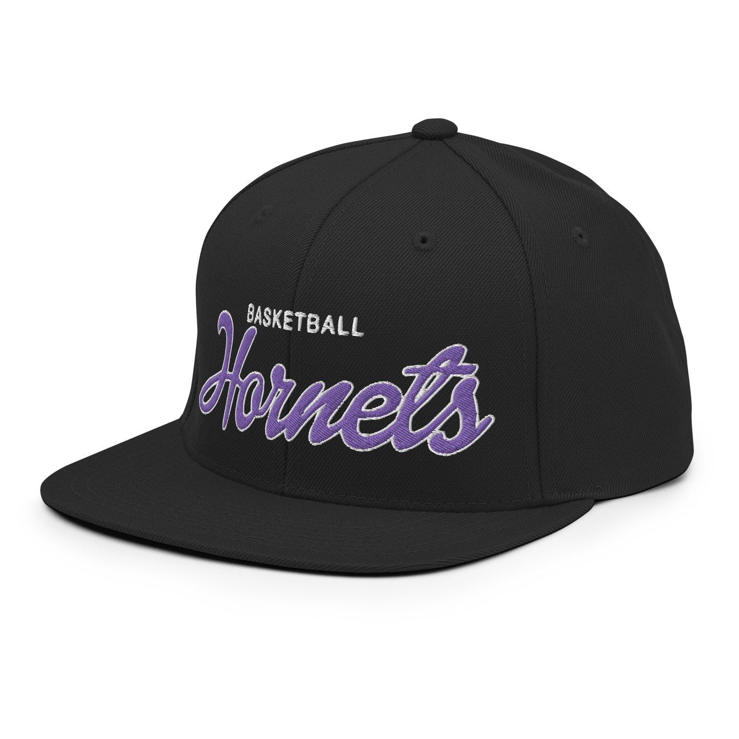 Hornets Classic Black Snapback