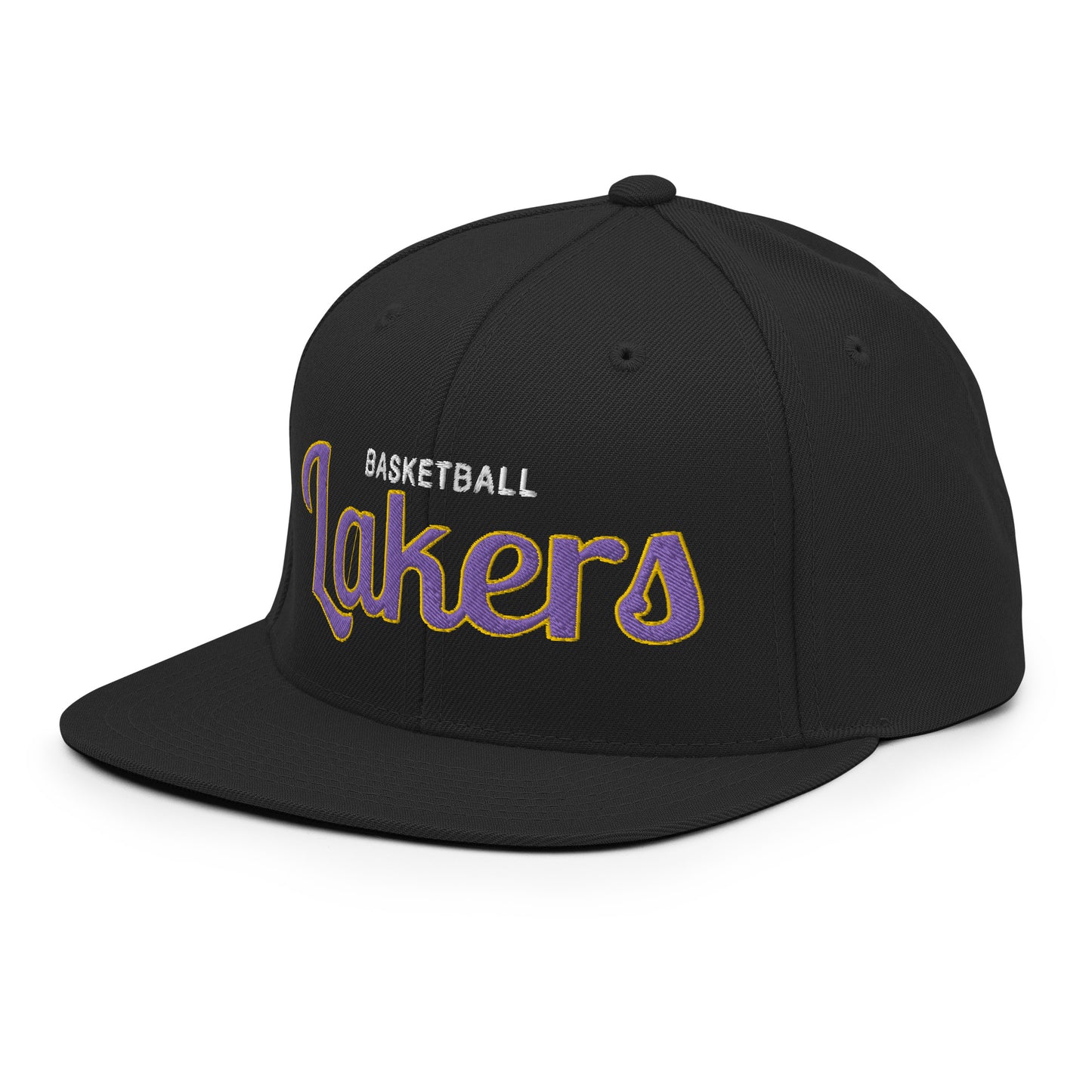 Lakers Classic Black Snapback