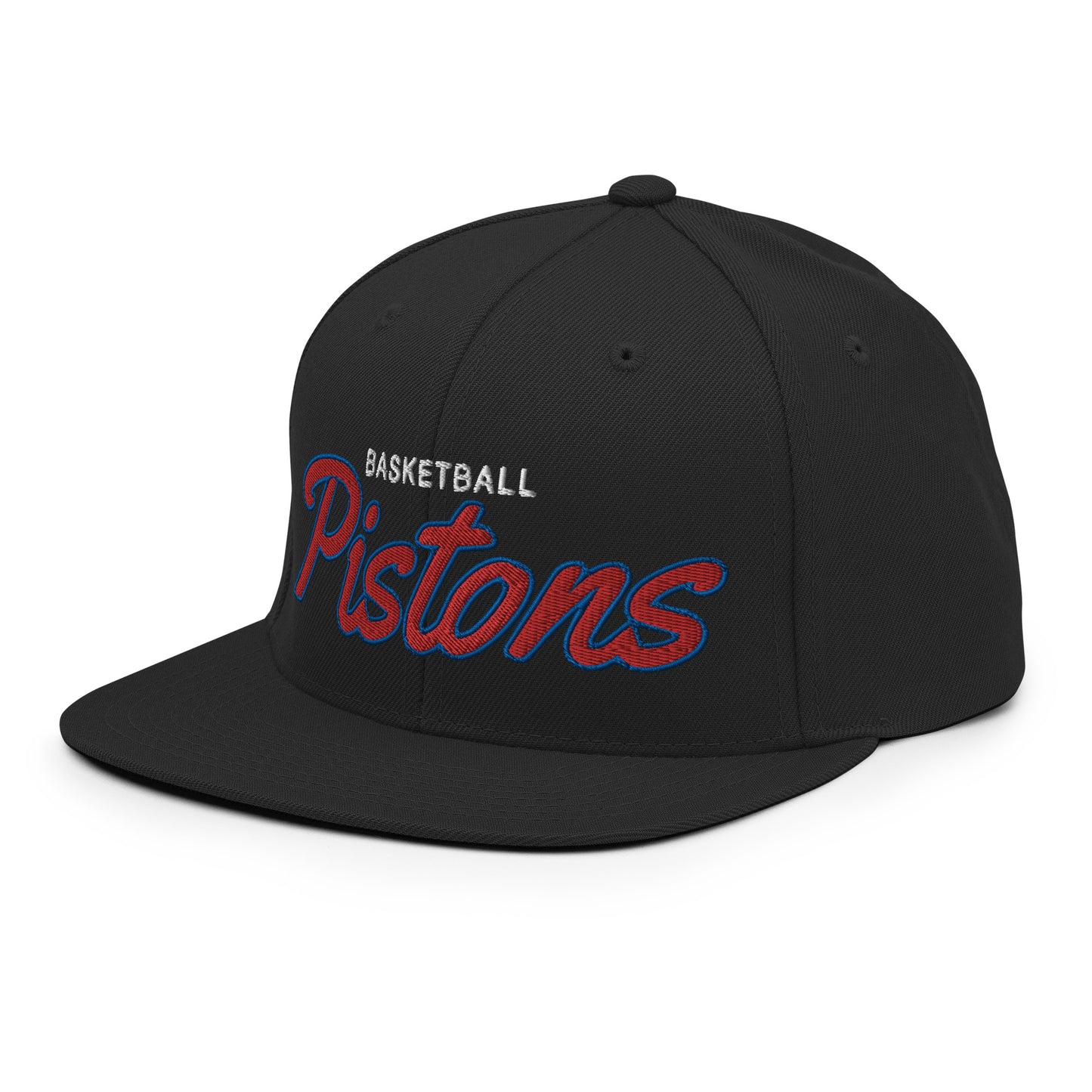 Pistons Classic Black Snapback
