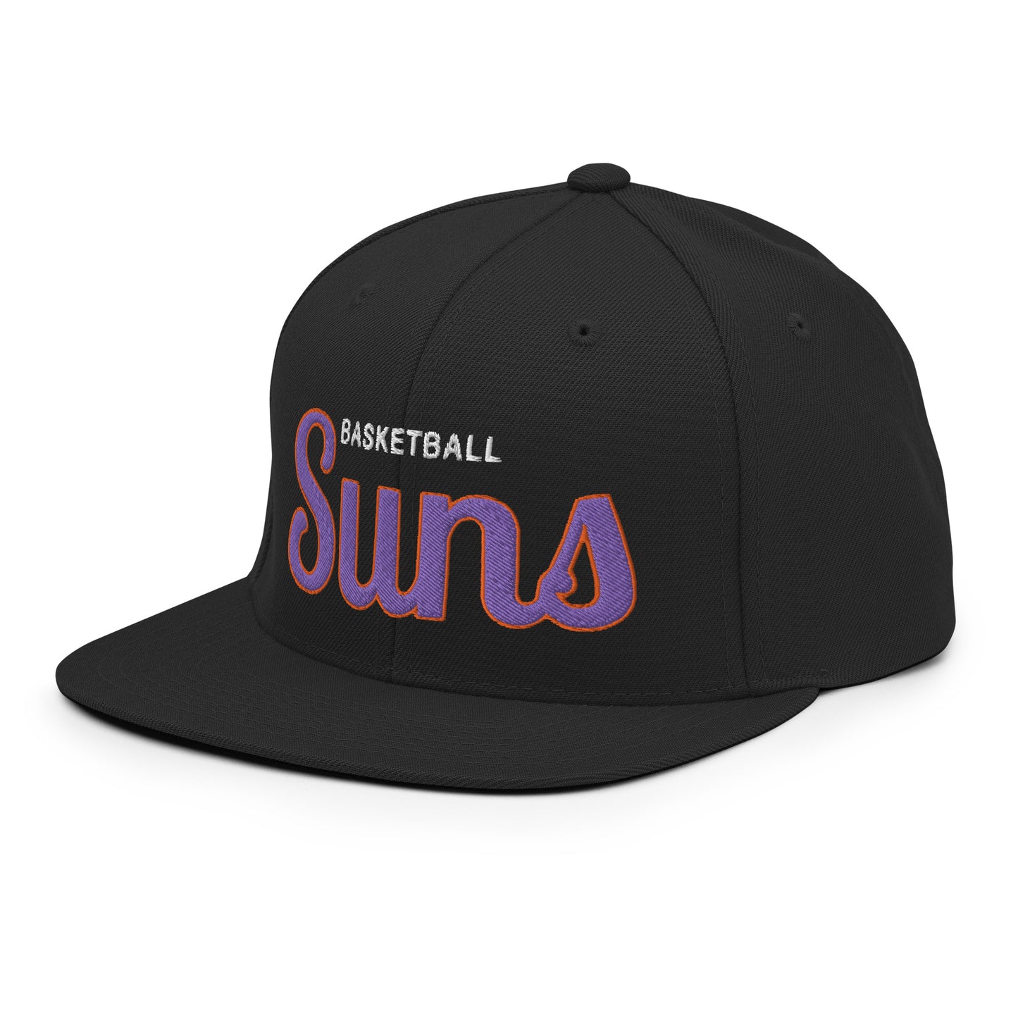 Suns Classic Black Snapback