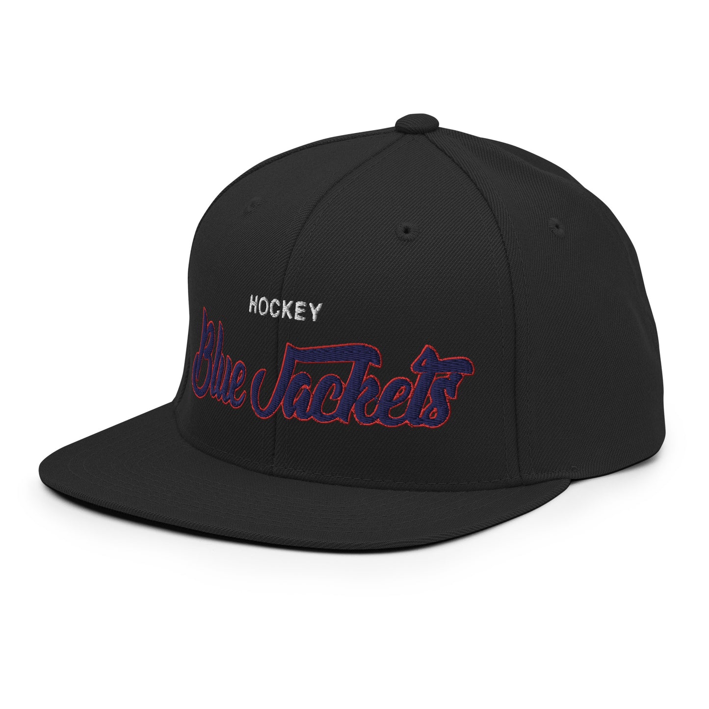 Blue Jackets Classic Black Snapback