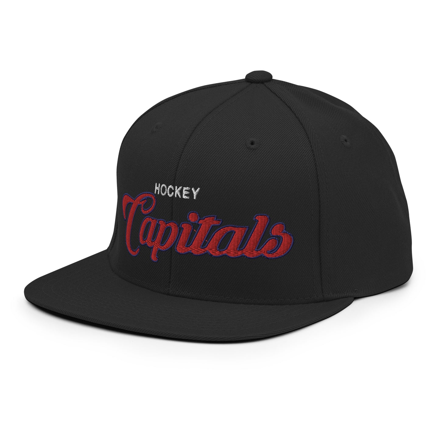 Capitals Classic Black Snapback