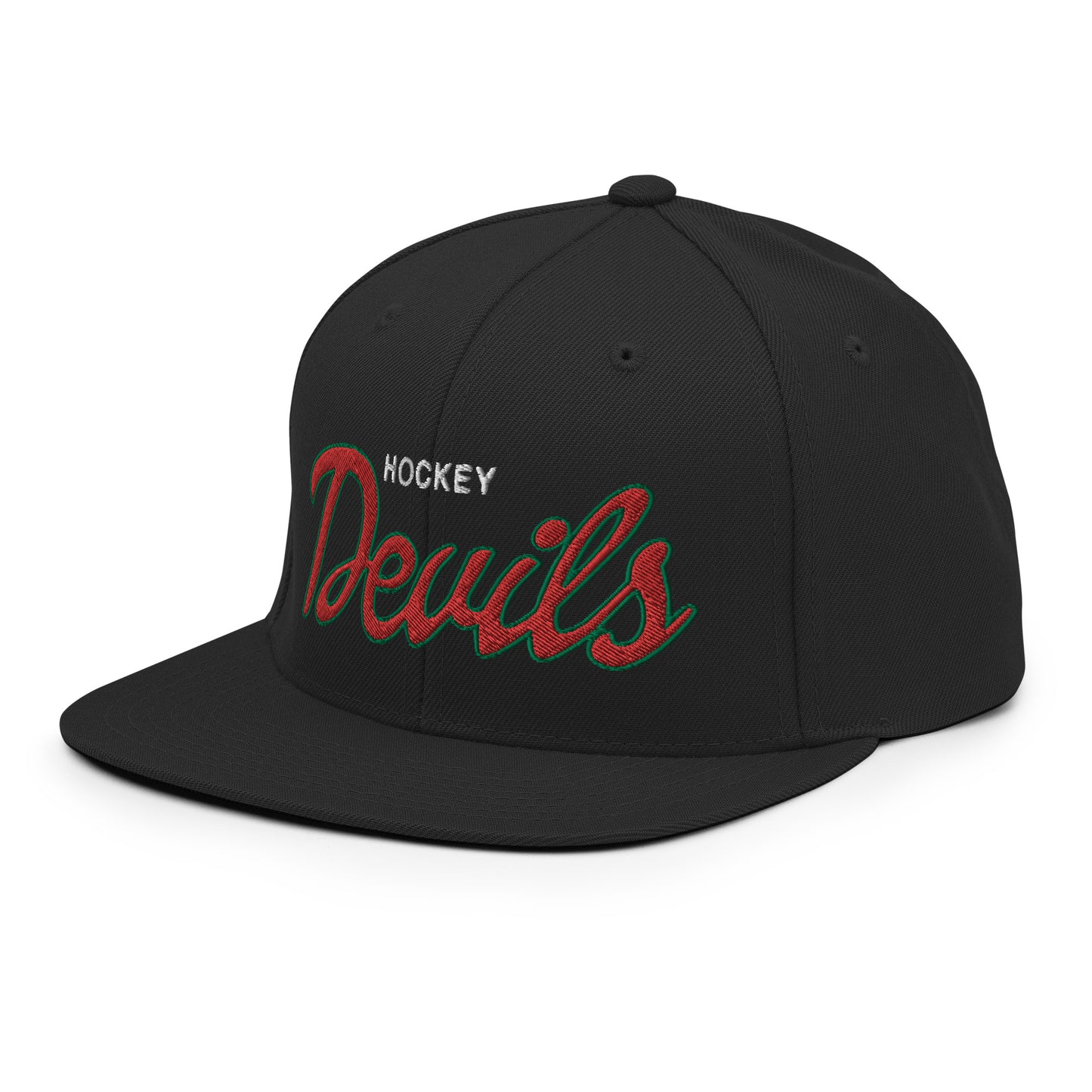 Devils Classic Black Snapback