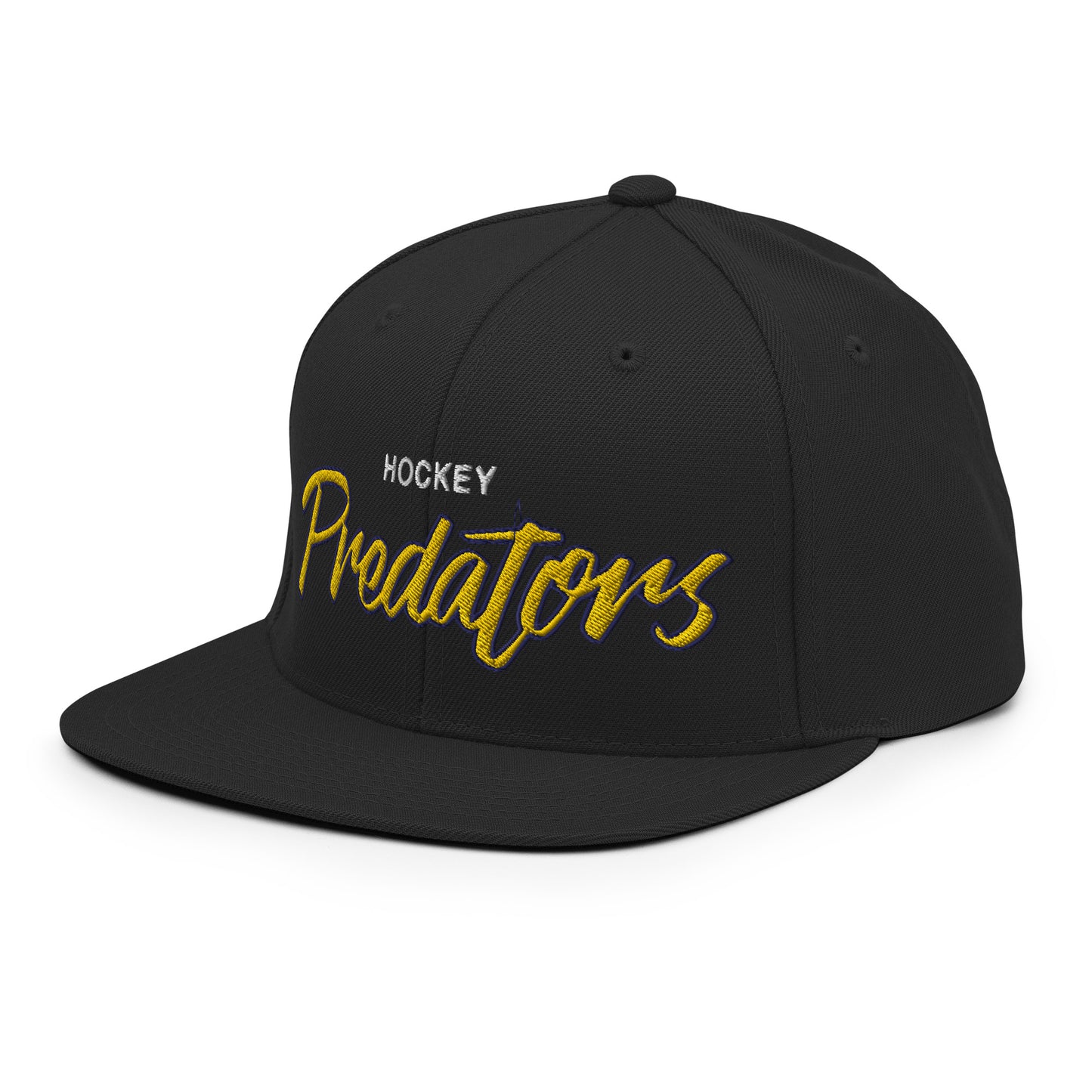 Predators Classic Black Snapback