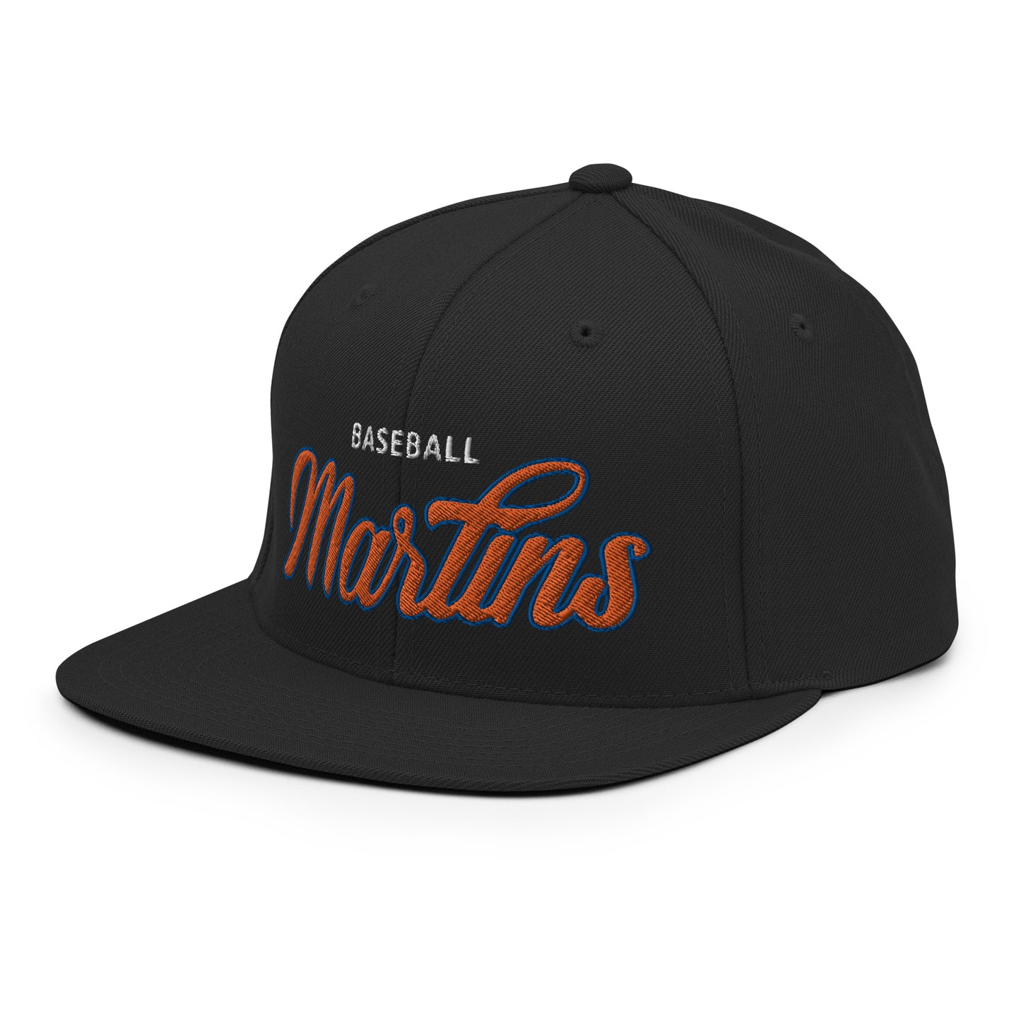 Marlins Classic Black Snapback