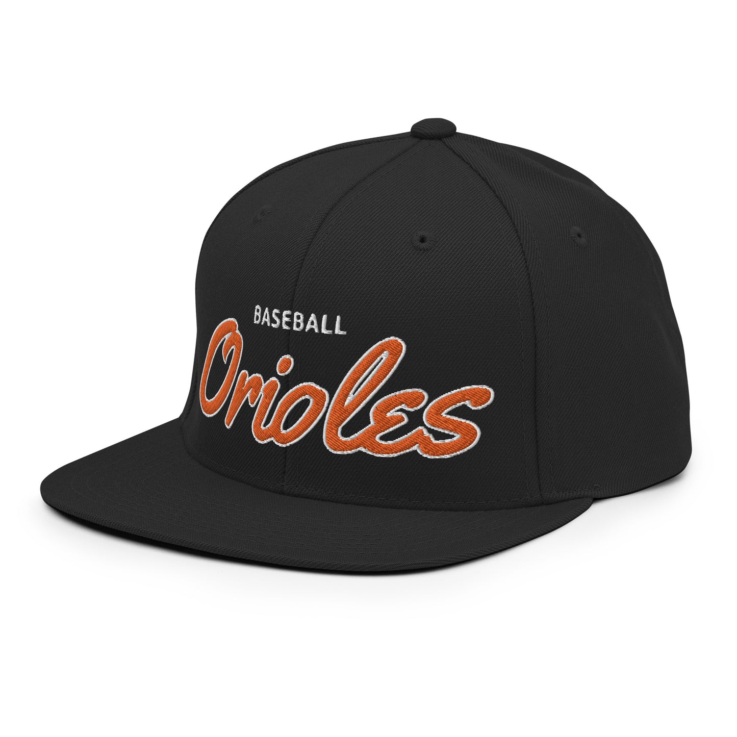 Orioles Classic Black Snapback
