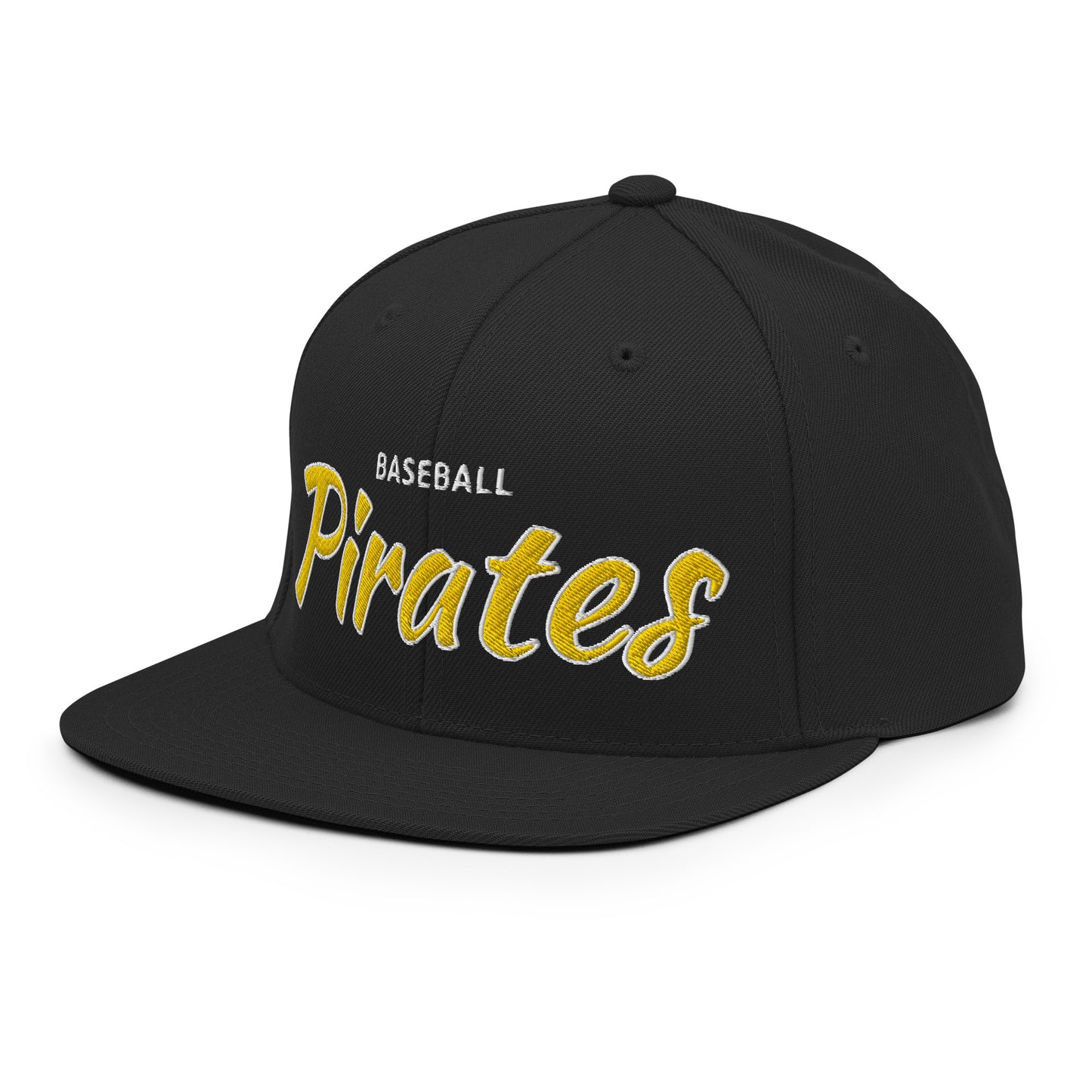 Pirates Classic Black Snapback