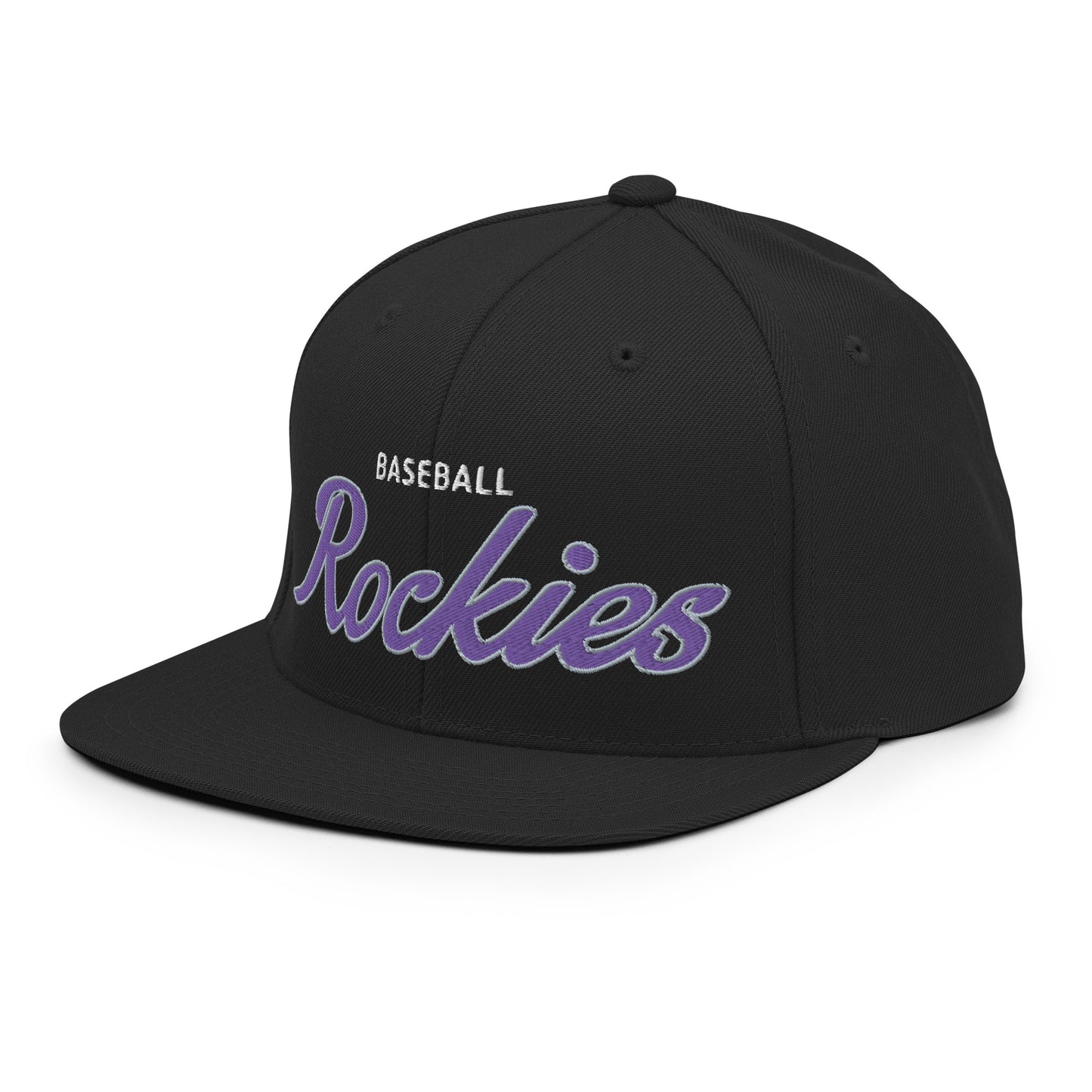 Rockies Classic Black Snapback