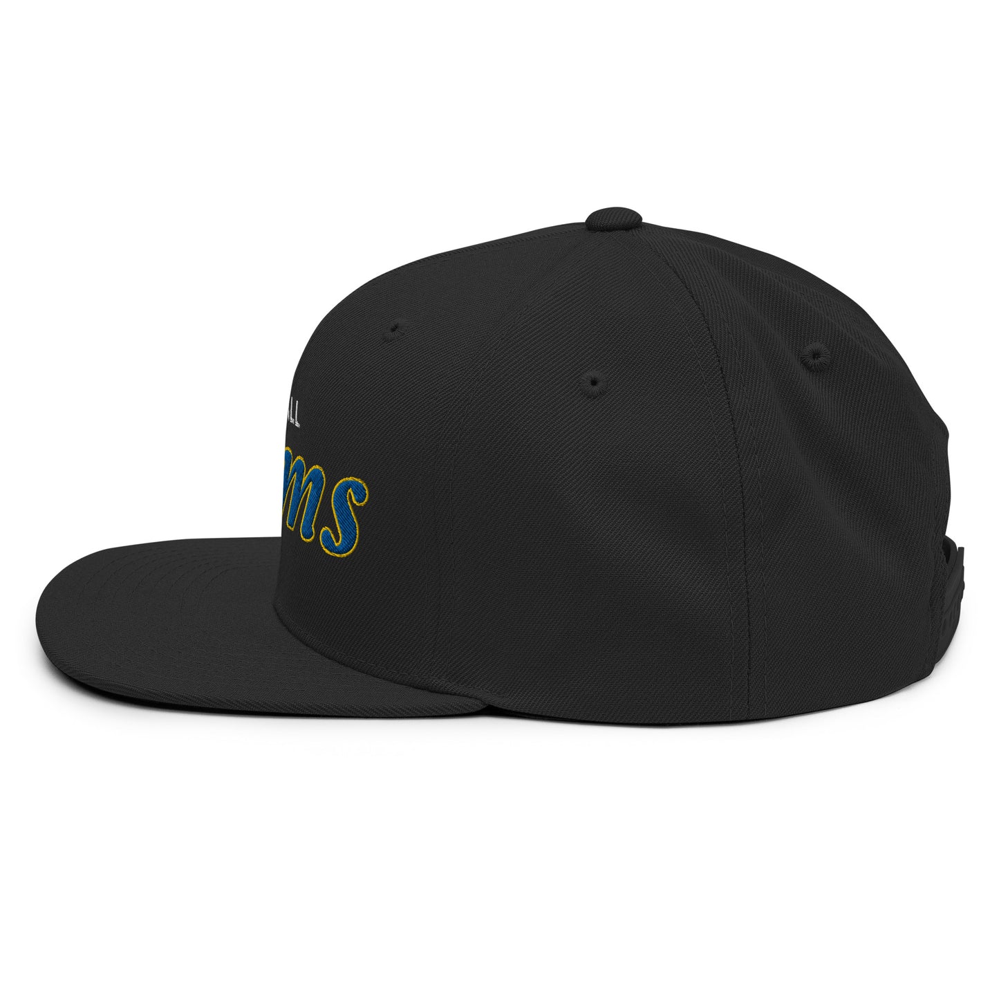 Rams Classic Black Snapback