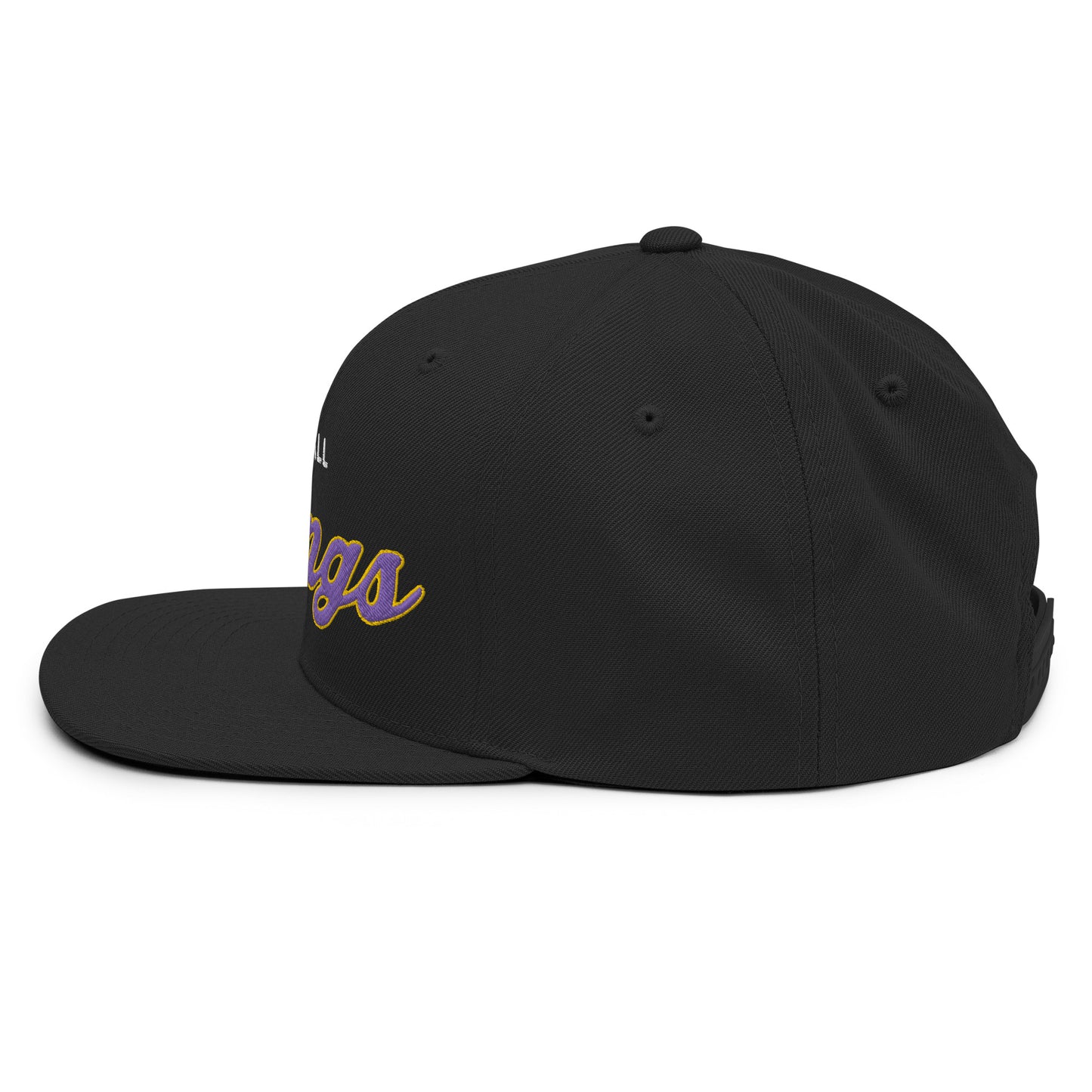 Vikings Classic Black Snapback
