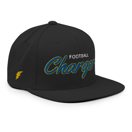 Chargers Classic Black Snapback