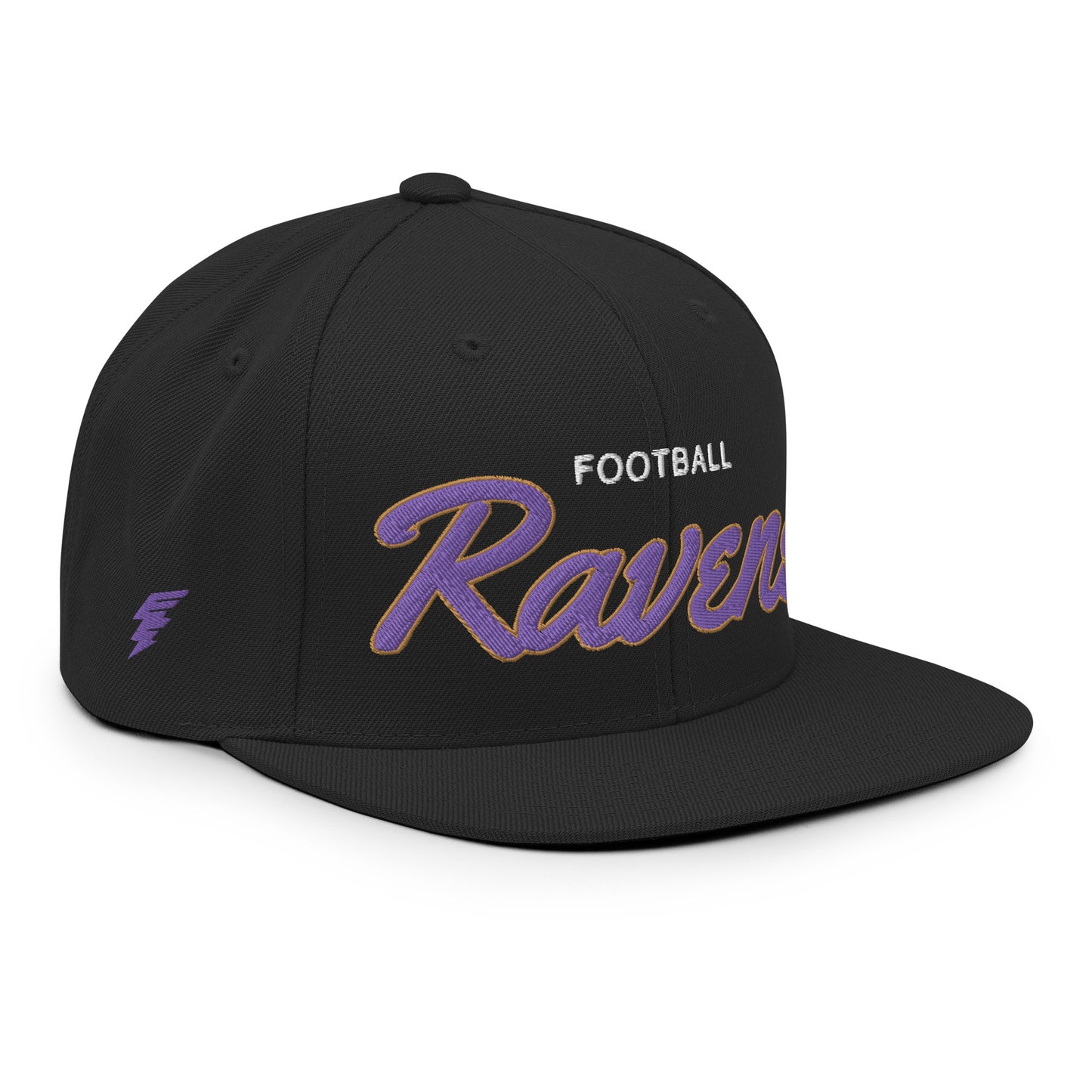 Ravens Classic Black Snapback