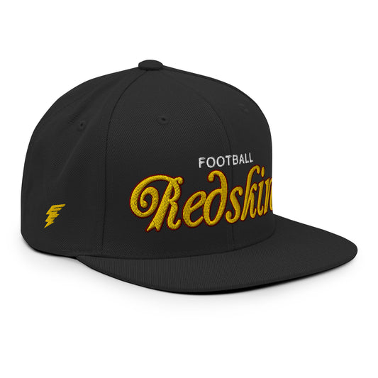 Redskins Classic Black Snapback